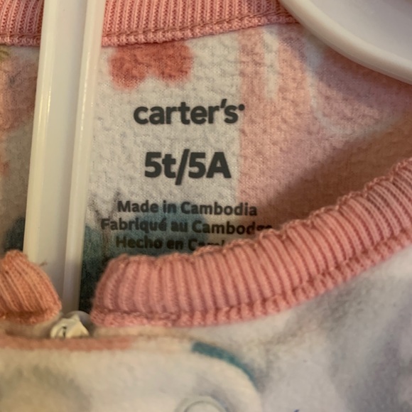 Carter’s Cozy onesie - Picture 2 of 2
